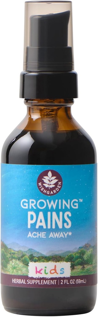 WishGardenハーブは、子供のための痛みAcheを成長させる - ターメリック&ウィローバークと植物ベースのハーブサプリメントは、子供たちの成長の痛み&スカルキャップ&カモミールとソロースアップセット、2