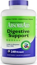 AbsorbAid Digestive Enzymes 240 vCaps, Proven to Increase Vital Nutrient Absorption by up to 71%