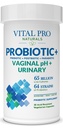 Vital Pro Naturals - 腟pH&尿素プロバイオティクス+ プレバイオティクス、Postbiotics、Parabiotics、女性のための4-in-1サプリメント、高効力、64の緊張、消化器、腟、尿、免疫の健康、30カラット
