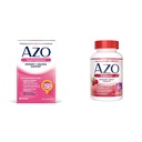 AZO デュアルプロテクション | 尿 + 腟のサポート* | 臨床的に証明される女性のプロバイオティックプラス | 24 時間以内の働きを始めて下さい | 非GMO | 30 の計算及びクランベリーの尿路の健康の補足