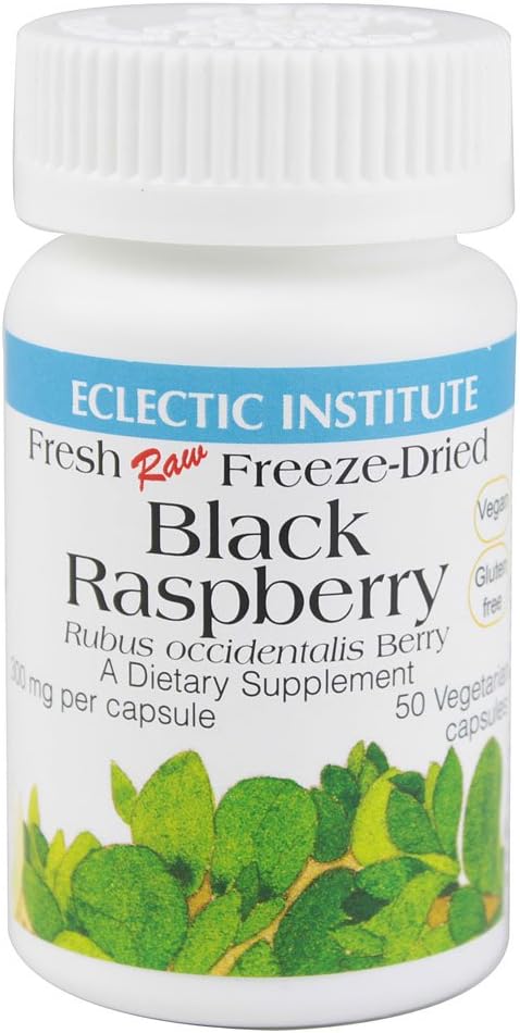 Eclectic Instituteブラックラズベリー - 300mg - 50ベジタリアンカプセル