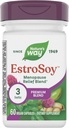 Nature's Way EstroSoy, 月経リリーフブレンド*, 助けは精神症状を取り除く*, ブラックコホッシュ, レッドクローバー, そして、大豆発酵, 60 ビーガンカプセル