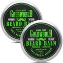 GoldWorld 2 Pack Beard Balm for Beard Grooming,Beard Care