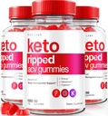 ライズラボ(ACV Gummiesをリッピング3ケトパック、Keto ACV Gummiesアドバンストウェイトロスサポート、オールナチュラルアップルサイダーバインガー、ACV Gomitasレビュー(180グミー)
