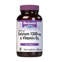Bluebonnet栄養ミルクフリーカルシウム1,200mgプラスビタミンD3 400 IU - 高効力、最大吸収強力な健康的なボンベ&免疫健康サポートサプリメント、グルテンフリー、乳液フリー、120 Softgels