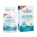 Nordic Naturals Ultimate Omega-D3、レモンフレーバー - 90 ソフトジェル - 1280 mg Omega-3 + 1000 IU ビタミンD3 - EPA&DHA - 脳、心臓、免疫の健康を促進 - 45 サービング
