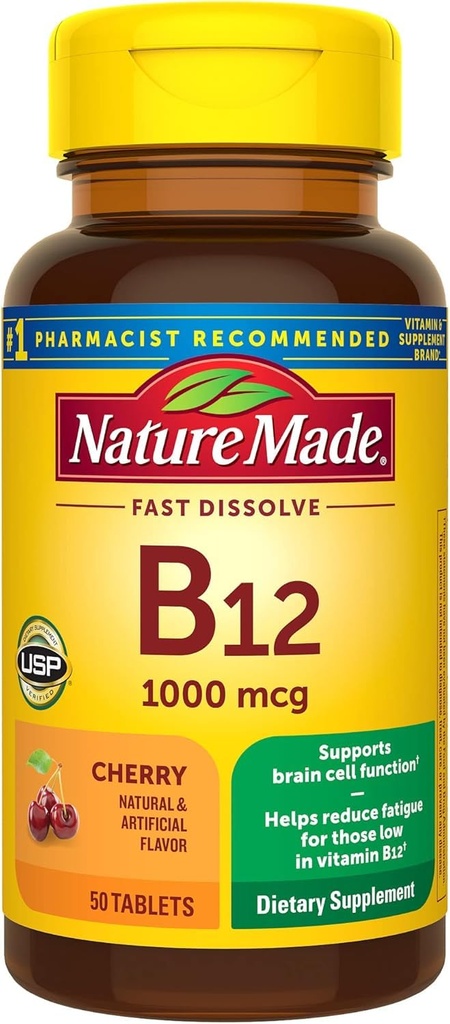性質はビタミンB-12 1000 MCGのSublingual、50の計算を(3)のパック作りました