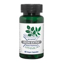 ビタニカの鉄の余分、鉄の補足はビタミンC 500mg、Methylfolate 400mcg、B12のビタミン500mcg、カルシウム、黄色いドック、タンポの根及びイラクサの葉のエキス、ビーガン、60のカプセルと吸収を高めました