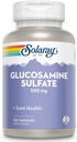 SOLARAY Glucosamine硫酸塩500のmgの 健康な接合箇所の柔軟性及び弾性サポート(60のサーブ、120 CT)