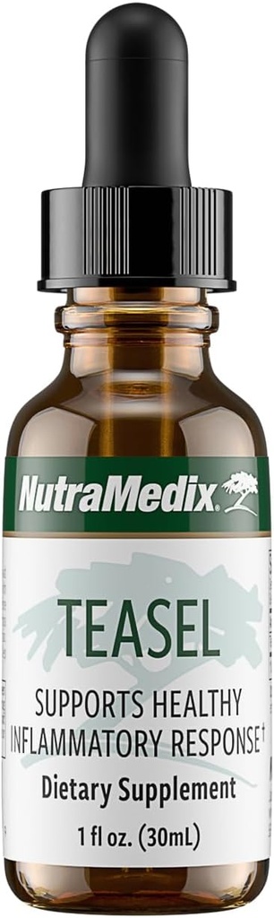 NutraMedix Teasal Extract - フラーのティーセルルート(Dipsacus Fullonum) 抗酸化剤サポートのためのウェルネスドロップ - ビーガン抗酸化剤サプリメント(1oz / 30ml)
