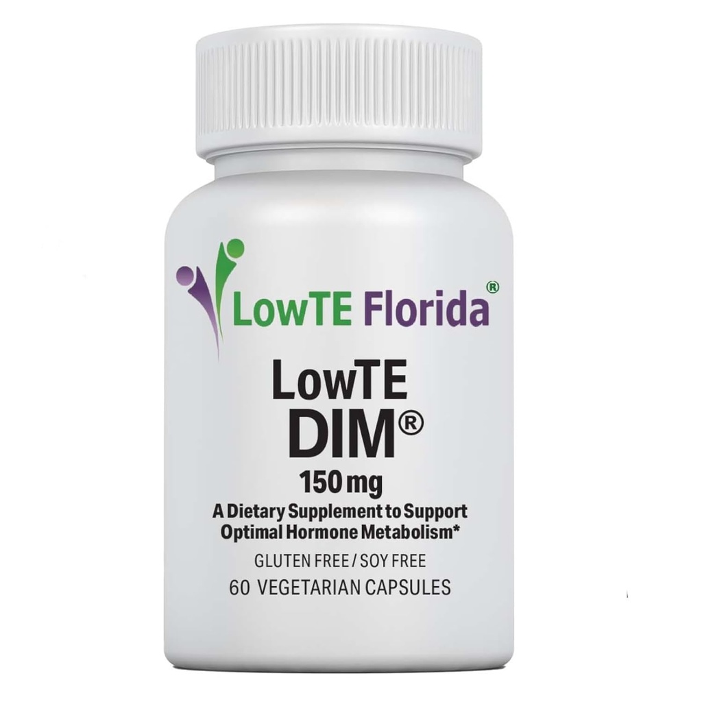 LowTE Florida DIM (150 mg) – エストロゲンバランス & 女性年齢のためのホルモンサポートサプリメント 60 + | Detoxクレンジング | アンチ炎症 | 非GMO | グルテンフリー | 大豆フリー
