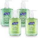 PURELLの高度手のSanitizerの鎮痛のゲル、新しいにおい、8つのflのozポンプ ビン(パッケージ4)、9674-06-ECDECO