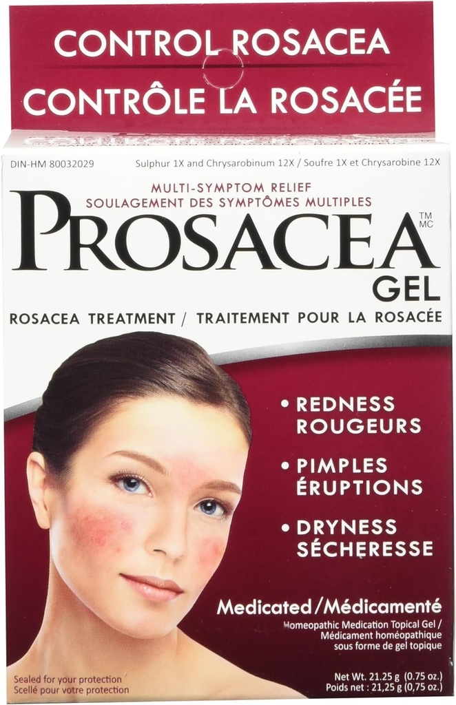 Prosacea Rosaceaの処置のゲル、0.75 Psoriasinさん