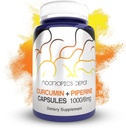 Nootropics Depot Curcumin + Piperine カプセル | 1000mg クルクミン + 6mg パイプライン | 60 カウント