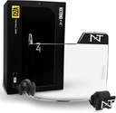 Nxtrnd VZR3のフットボールのバイザー、曲げられたレンズの技術、適合の大人及び青年のフットボールのヘルメット