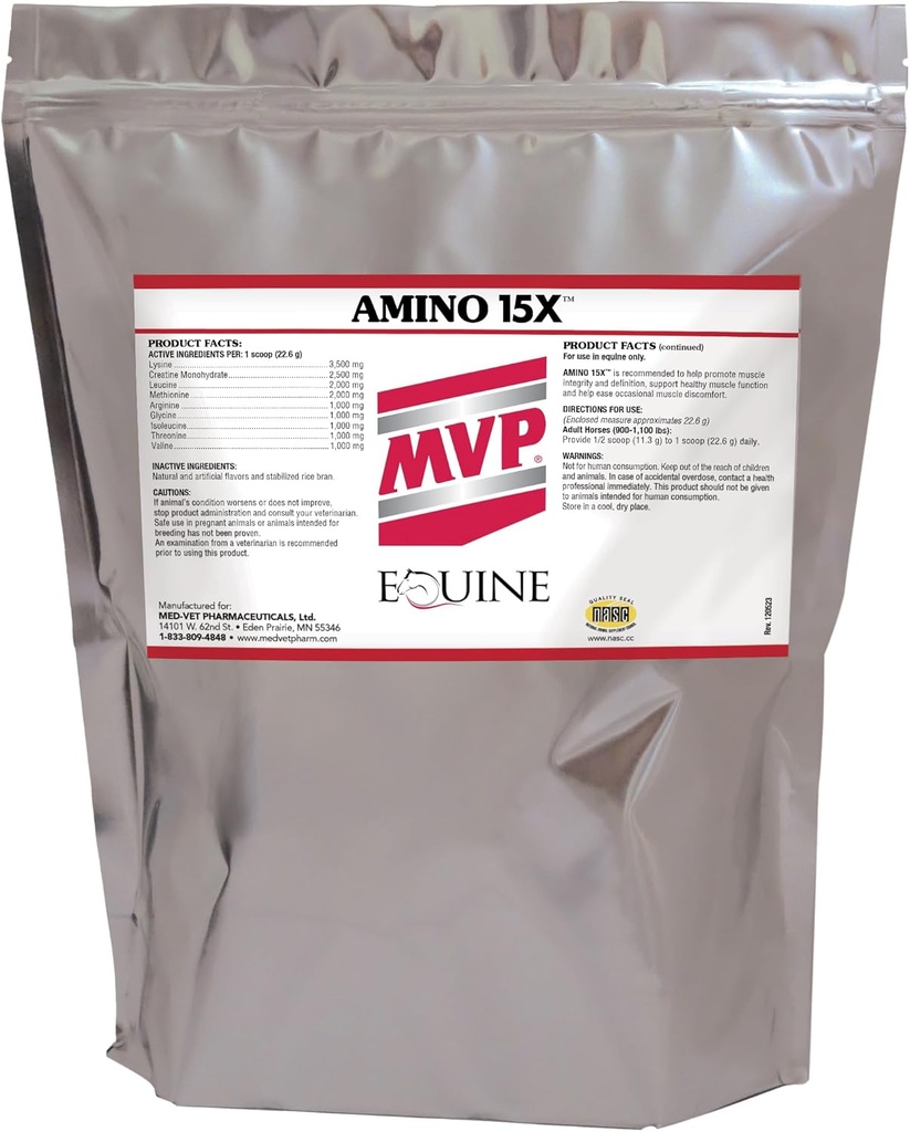 アミノ15X(6 lb) -馬の健康な筋肉機能、開発および修理を支えて下さい