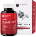 Neurogan Urolithin A PROカプセル - 1000mg、120 Ct - 高度なセルラーヘルス、ポストバイオティックサプリメント - 超微粉尿素サプリメント、Pomegranate抽出物から供給
