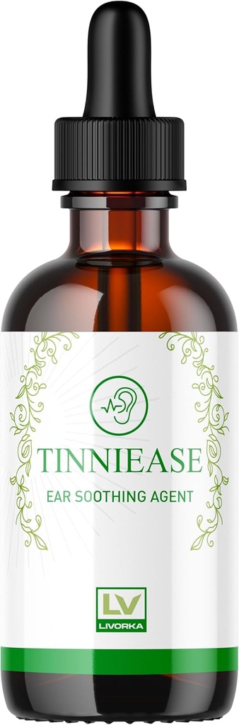 LIVORKA Tinniease Drops、Tinniease Drops for Listen Support、Tinniease Drops、Tinniease Ear Drops、30日間のボトル