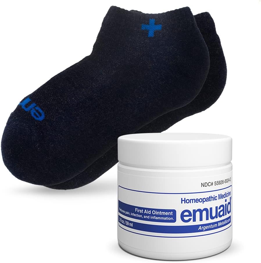 emuaid 釘の菌類は銀イオン ソックスとの規則的な強さを束ねます
