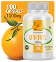 ビタミンC 1000mg 100のカプセル(2本のびん)