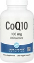 レイクアベニューCoQ10栄養 - Ubiquinoneサプリメント - 抗酸化活性を促進 - グルテンフリー、非GMO - 100mg - 360ベジギーカプセル