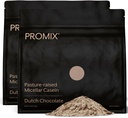 ProMix Nutrition Casein Protein Powder - Grass-Fed, Pasture Raised, Slow Release 25g Micellar Casein - 5.4g BCAAs Gluten Free, Sugar Free, Soy Free - Chocolate, 5lb