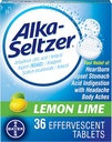 Alka-Seltzerレモンライム36発泡錠(2パック)