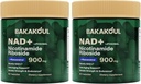 NADの補足 - Liposomalのニコチンアミドの肋骨、Resveratrol、ケルセチン、NADのニコチンアミドの肋骨900mg、NAD+ 男性と女性のためのサプリメント、80カプセル2パック