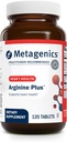Metagenics Arginine Plus - 1.5 g L-Arginine - 血流と心の健康をサポート* - 665 mcg DFE Folate(カルシウムL-5-Methyltetrahydrofolateとして) - 非GMO、ベジタリアン&グルテンフリー - 120カウント