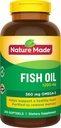 性質によって作られた魚油1200のMg (360 Mg Omega-3) 200の液体のSoftgels