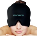 360°Migraineの頭痛の救助の帽子、ミグライン、張力のための冷却のゲルの帽子の頭部の覆い、圧力及び掛かること、熱く、冷たい療法、頭痛の帽子をかぶせて下さい