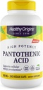 Healthy Origins Premium Vitamin B5 Pantothenic Acid 500 mg Vegan Capsules, High Strength, Energy Boost and Metabolism Support, Tiredness & Fatigue, Acne Supplement for Skin Care, White, 240 Count