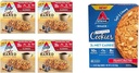 Atkins の柔らかい焼かれたエネルギー バー、ブルーベリー、15g 蛋白質、2g 砂糖、優秀な源及びピーナツ バターの蛋白質のクッキー、繊維の豊富な、3g 純炭水化物、1g 砂糖