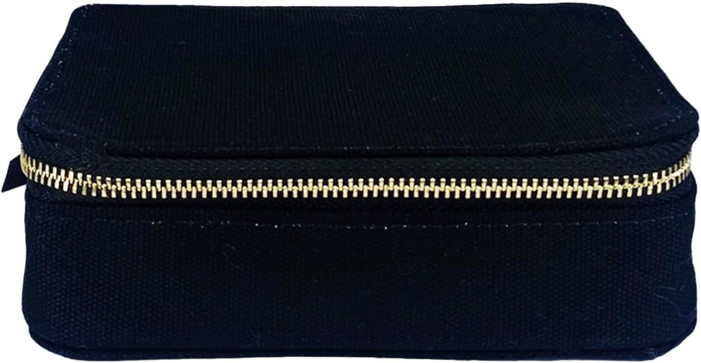 バッグオールデイリートラベルピルオーガナイザー | 薬用ピルケース | 薬用オルガナイザー | ビタミン用容器 | 黒