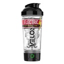 VELOMIX 電動プロテインシェーカーボトル - 24 oz | USB-C 充電式 | リーク プロテインシェーク用プルーフシェーカーカップ | シェイクスとスムージー用ポータブルブレンダー(電気透過)