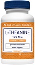 ビタミンのshoppe L-Theanine 100MGの臨床的に加えられた原料、サポート弛緩及び圧力(60のカプセル)