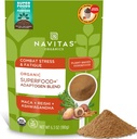 Navitas Organics Superfood+ Adaptogen Blend for Stress Support (Maca + Reishi + Ashwagandha), 6.3oz Bag, 30 サービング — オーガニック, 非GMO, ビーガン, グルテンフリー, Keto & Paleo.