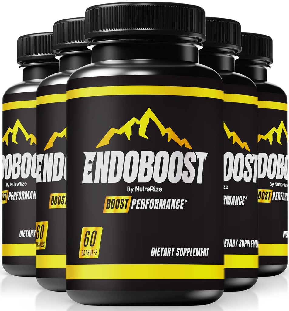 NutraRize(男性用5Endoboostのパック - (公式)Endoboostのパフォーマンス、サプリメント、カプセル、男性の健康の丸薬プロアドバンストフォーミュラのためのEndoboostのレビュー(300カプセル)