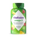 Vitafusion Omega-3 Gummy Vitamins、Berry Lemonade Flavored、心の健康ビタミン(1) Omega 3 EPA / DHAとビタミンA、C、D、E、アメリカのナンバー1ビタミンブランド、60日の供給、120カウント