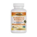 Nature's LabターメリッククルクミンC3コンプレックス1000mg - ターメリックエキス1000mg&BioPerine 5mgを95%に標準化し、心臓血管、免疫、関節、皮膚の健康を促進 - 120カプセル(60日の供給)