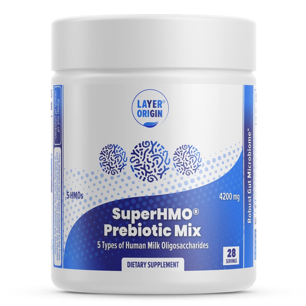 層の起源のGut、消化、頭脳の健康のための5-HMOのプレバイオティック繊維が付いているSuperHMOのプレバイオティック ミックス-粉、28のサービング