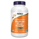 NOWの食糧は、Psylliumの殻の粉、証明された有機性、非GMOのプロジェクト 確認された、Soluble繊維、12-Ounceを補います