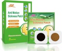 クルーズ車のための動きのSicknessパッチ、40の計算は大人および子供のための非眠性の旅行本質的な動きの病気のパッチを防水します