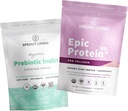 Sprout の生きている Epic 蛋白質 プロ コラーゲン + プレバイオティック インリン
