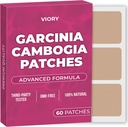 GarciniaのCambogiaのパッチ(60のパック)-B12及びカリウムとの女性および人のための100%の自然なパッチ-エネルギー、焦点及びボディ サポート-高められた方式