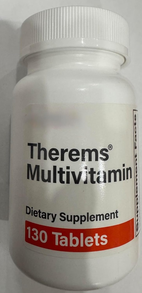 Multivitamin テルム(A 1500mcg C 90mg D 400IU E 13.6mg Thiamine 3mg Riboflavin 3.4mg Niacin 20mg B6 3mg Folate 400mcg B12 9mcg Biotin 30mcg Calcium 45mg リン 35mg 130ct (非返却)