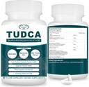2200MG TUDCAサプリメント - 肝解毒&クレンジングのためのBileソルトサプリメントコンプレックス、胆嚢クレンジング、消化の健康60カプセル