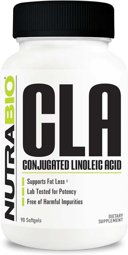 NutraBio CLA の Conjugated のリン酸の補足、800mg - 90 Softgels