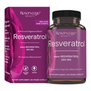 準備の美のレスベラトロール250 mg - 最高のトランスレスベラトロール - 完全菜食主義者の抗酸化サプリメント & 心臓の健康 - エイズ健康な老化と免疫の健康 - 60野菜カプセル