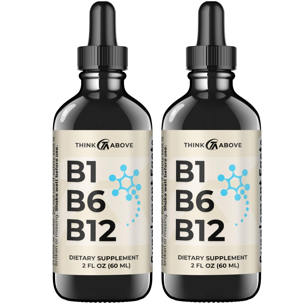 B1 B6 B12のビタミンの液体の低下-Nerve、エネルギー、頭脳サポート補足-Fruty-Likeの味-Methylcobalamin、Thiamine、Pyridoxine (2)